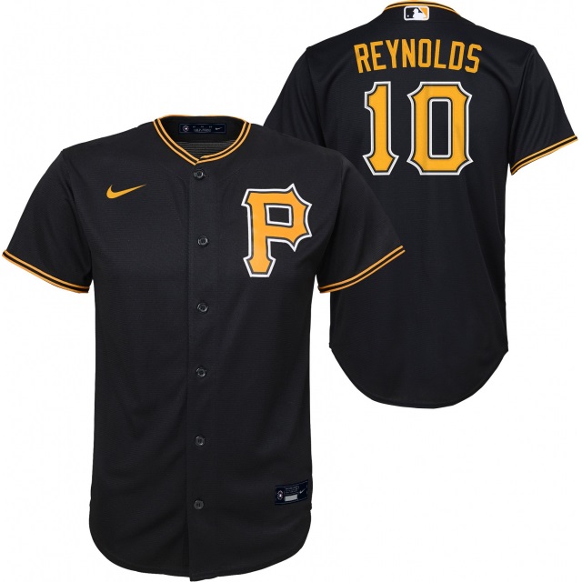 Nike Pittsburgh Pirates #10 Bryan Reynolds Black Jersey,We sell and wholesale Nike Pittsburgh Pirates #10 Bryan Reynolds Black Jersey on line form chian!